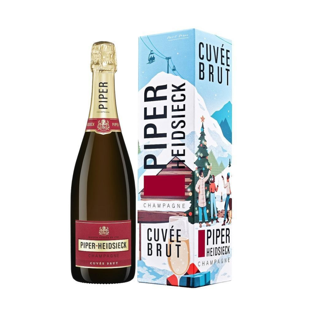 Piper-Heidsieck Cuvée Brut 75cl Winter Edition Ast.